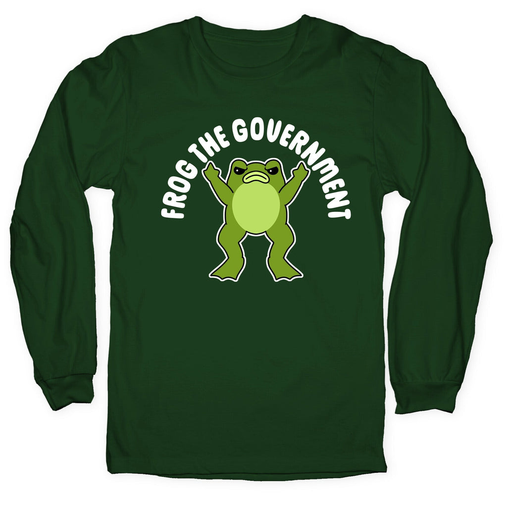 Frog The Government Longsleeve Tee Style001 Hoodie, Sweatshirt | PureTeeCo.com (Image 4)