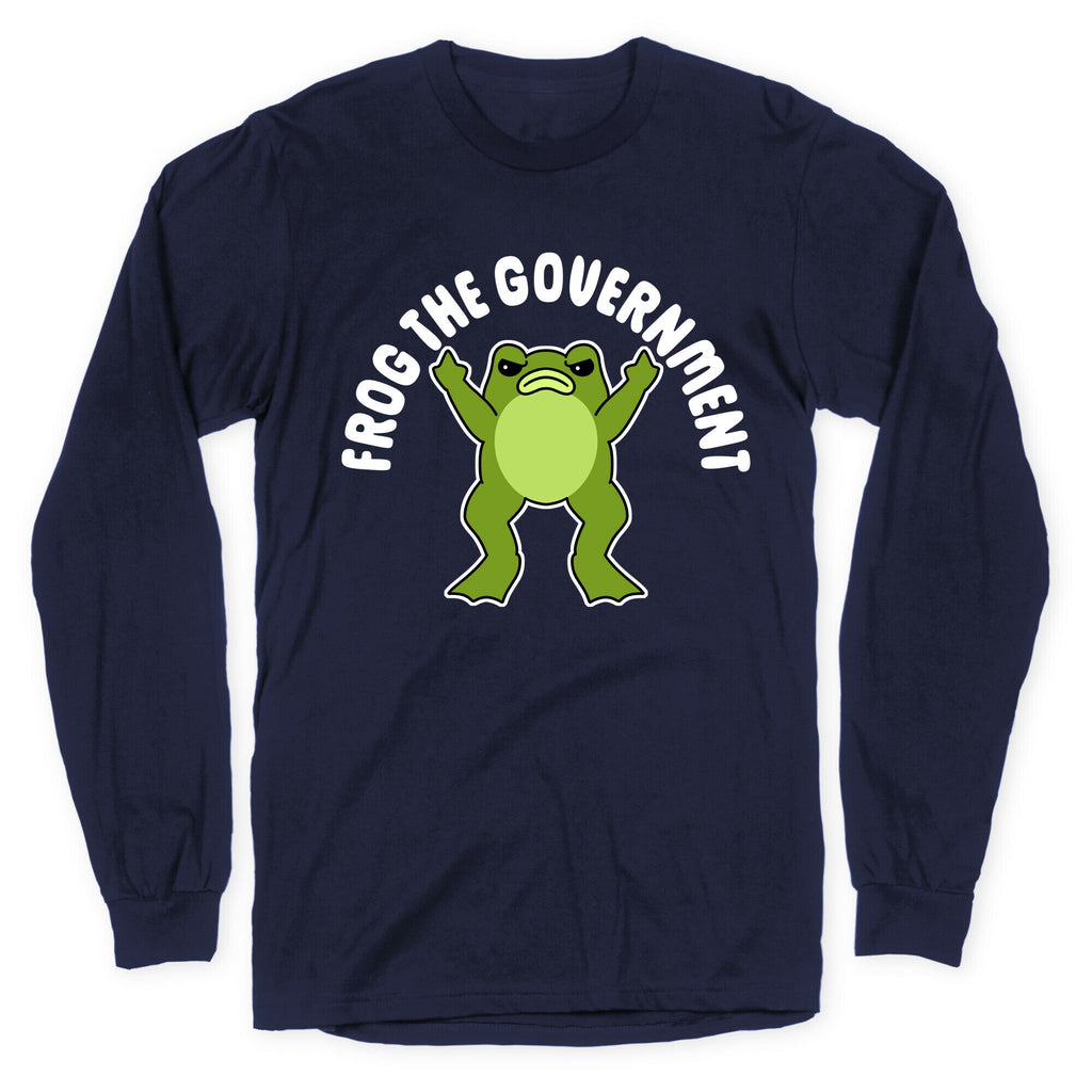 Frog The Government Longsleeve Tee Style001 Hoodie, Sweatshirt | PureTeeCo.com (Image 5)