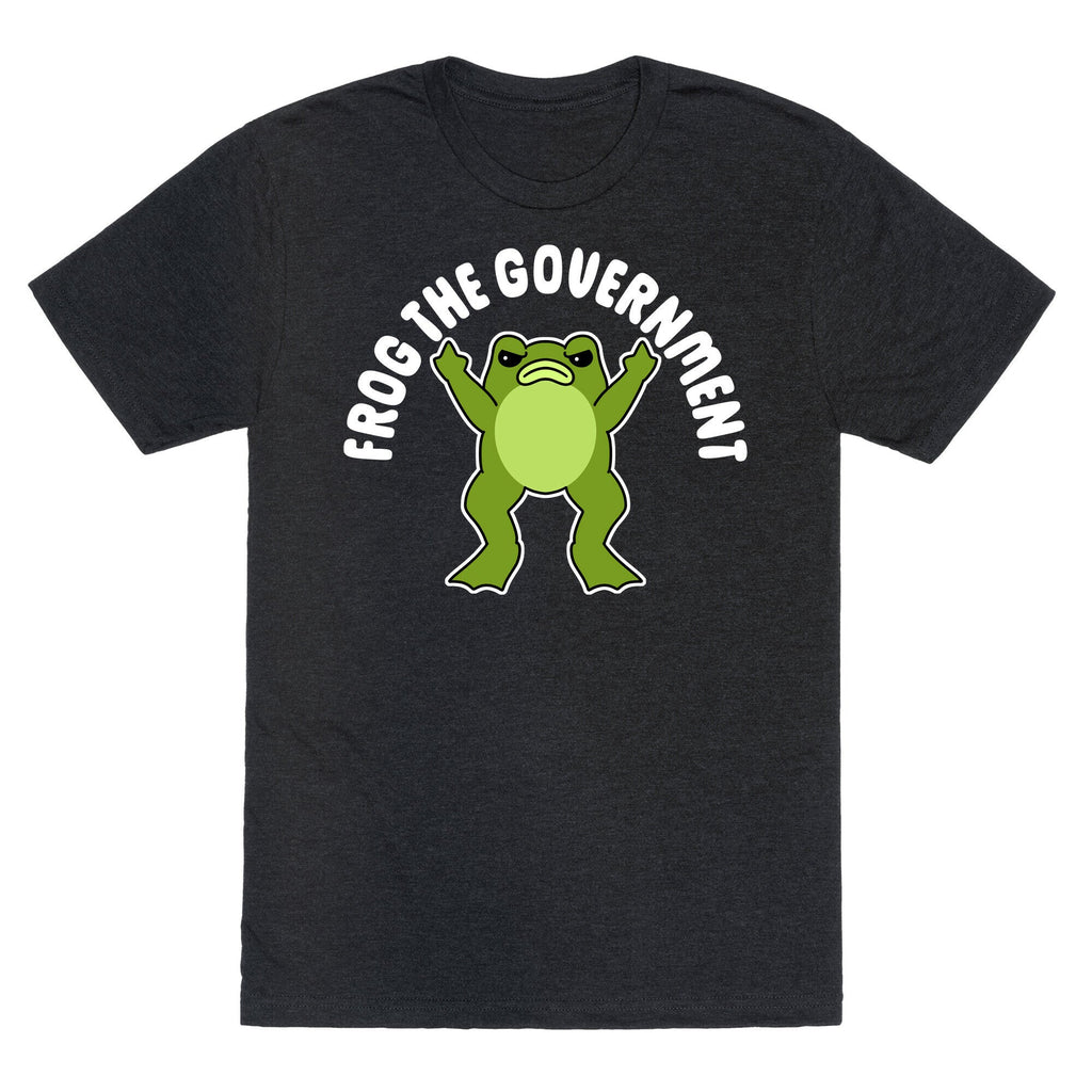 Frog The Government Unisex Triblend Tee Style002 Hoodie, Sweatshirt | PureTeeCo.com (Image 1)