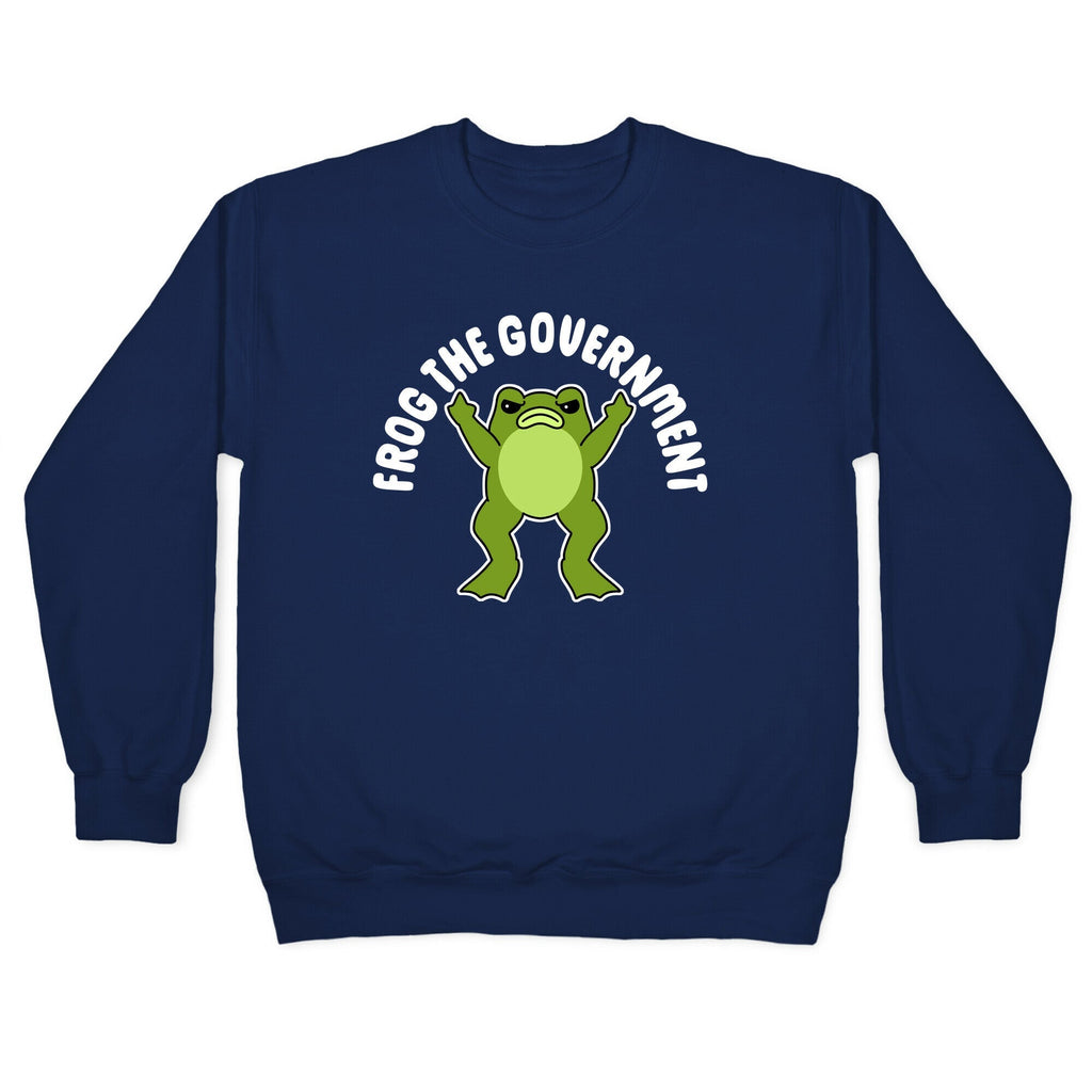 Frog The Government Crewneck Sweatshirt Style002 T-Shirts, Hoodie | PureTeeCo.com (Image 4)