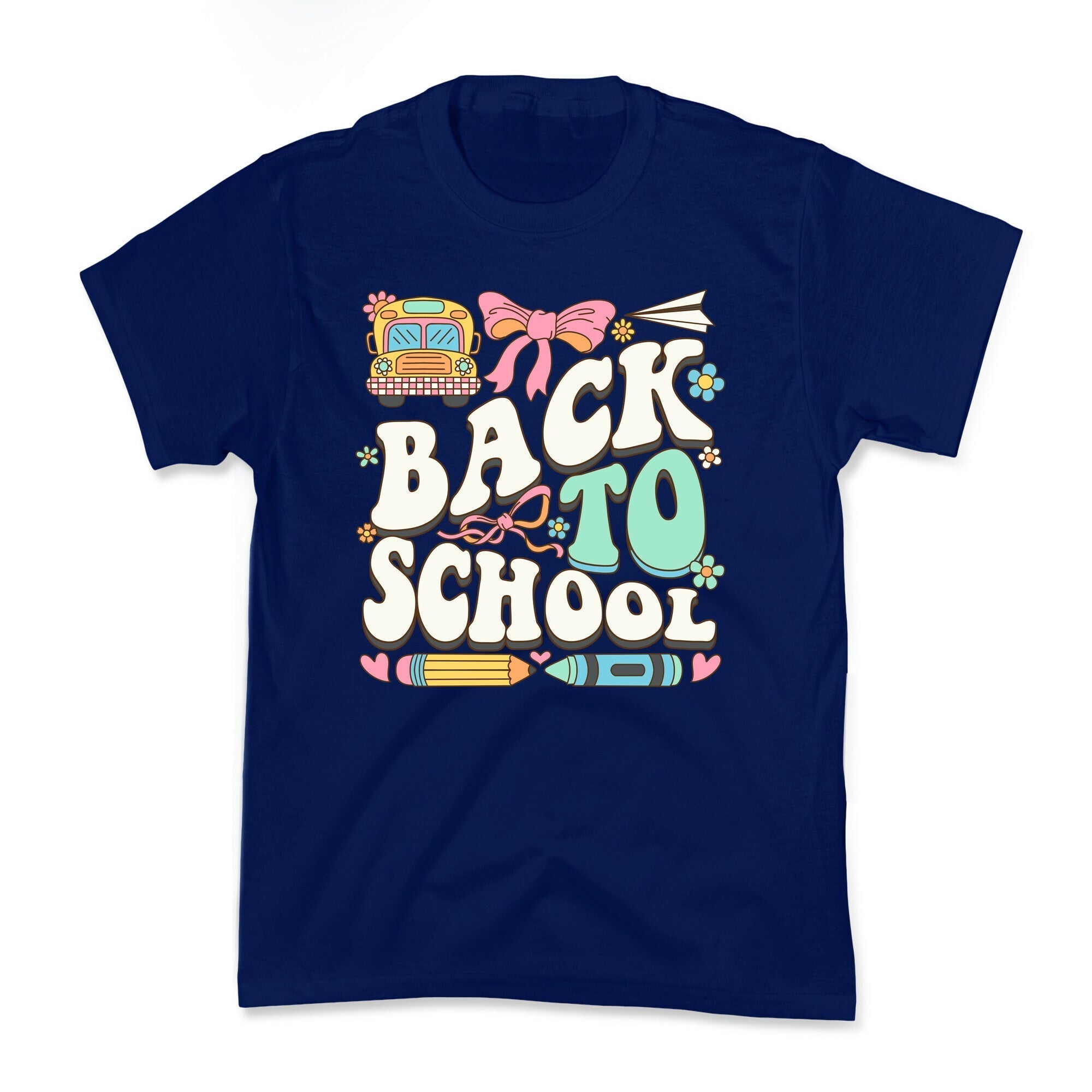 Back To School Kids Tee Style001 Hoodie, Sweatshirt | PureTeeCo.com (Image 2)
