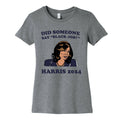 Did Someone Say Black Job? Kamala Harris 2024 Womens Cotton Tee Hoodie, Sweatshirt | PureTeeCo.com (Image 1)