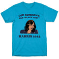 Did Someone Say Black Job? Kamala Harris 2024 Unisex Triblend Tee Style002 Hoodie, Sweatshirt | PureTeeCo.com (Image 1)