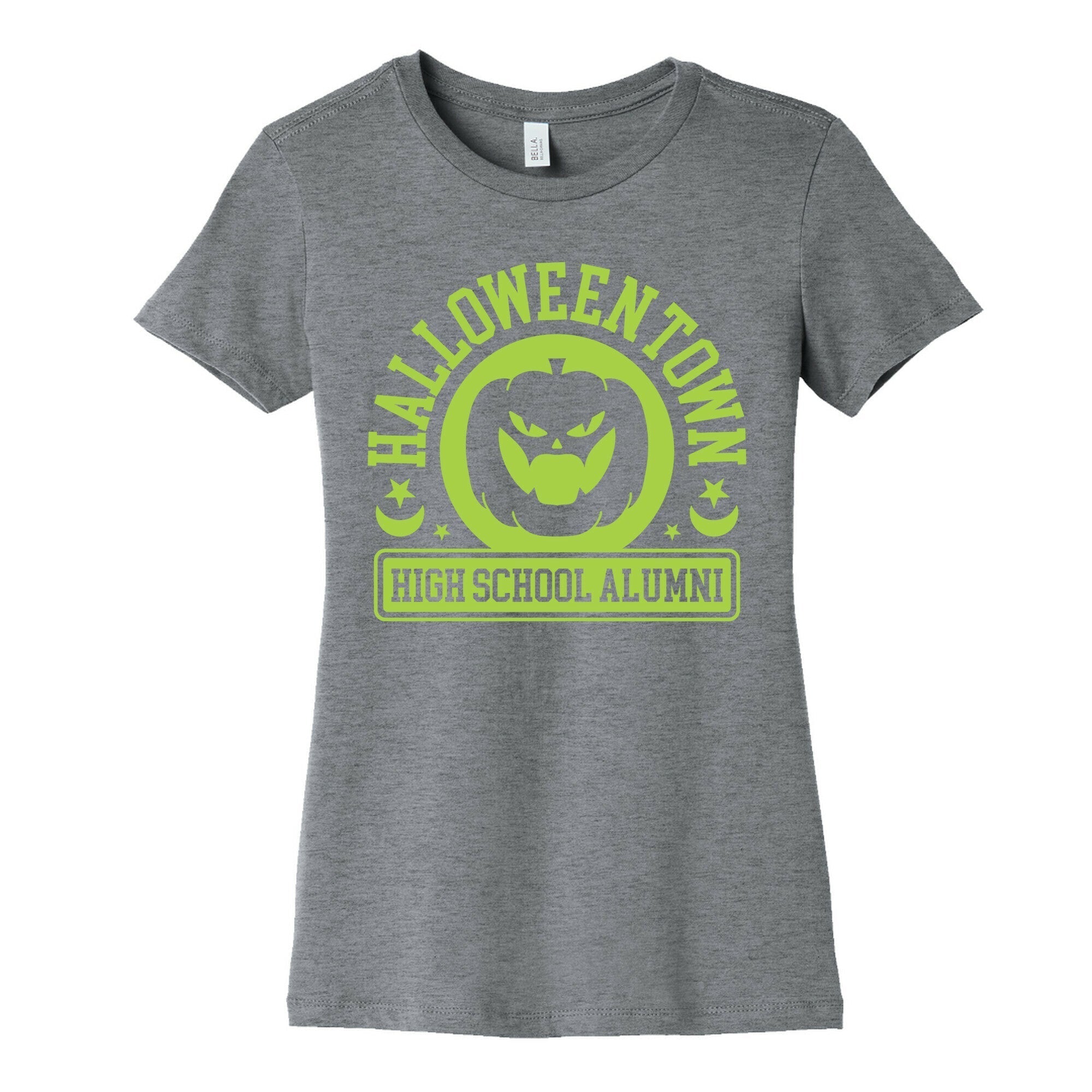 Halloween Town High School Alumni Womens Cotton Tee Style001 Hoodie, Sweatshirt | PureTeeCo.com (Image 1)