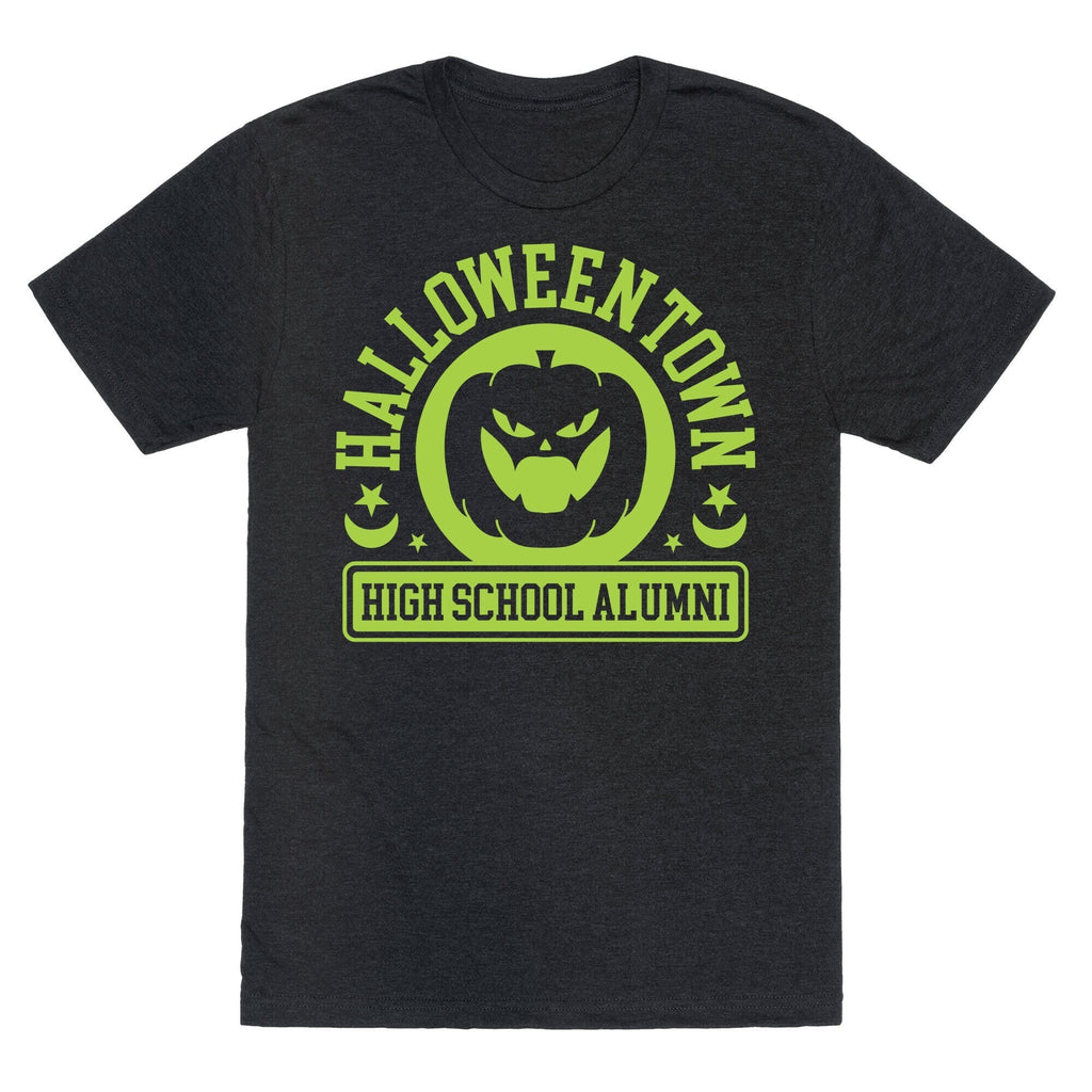 Halloween Town High School Alumni Unisex Triblend Tee Style001 Hoodie, Sweatshirt | PureTeeCo.com (Image 2)