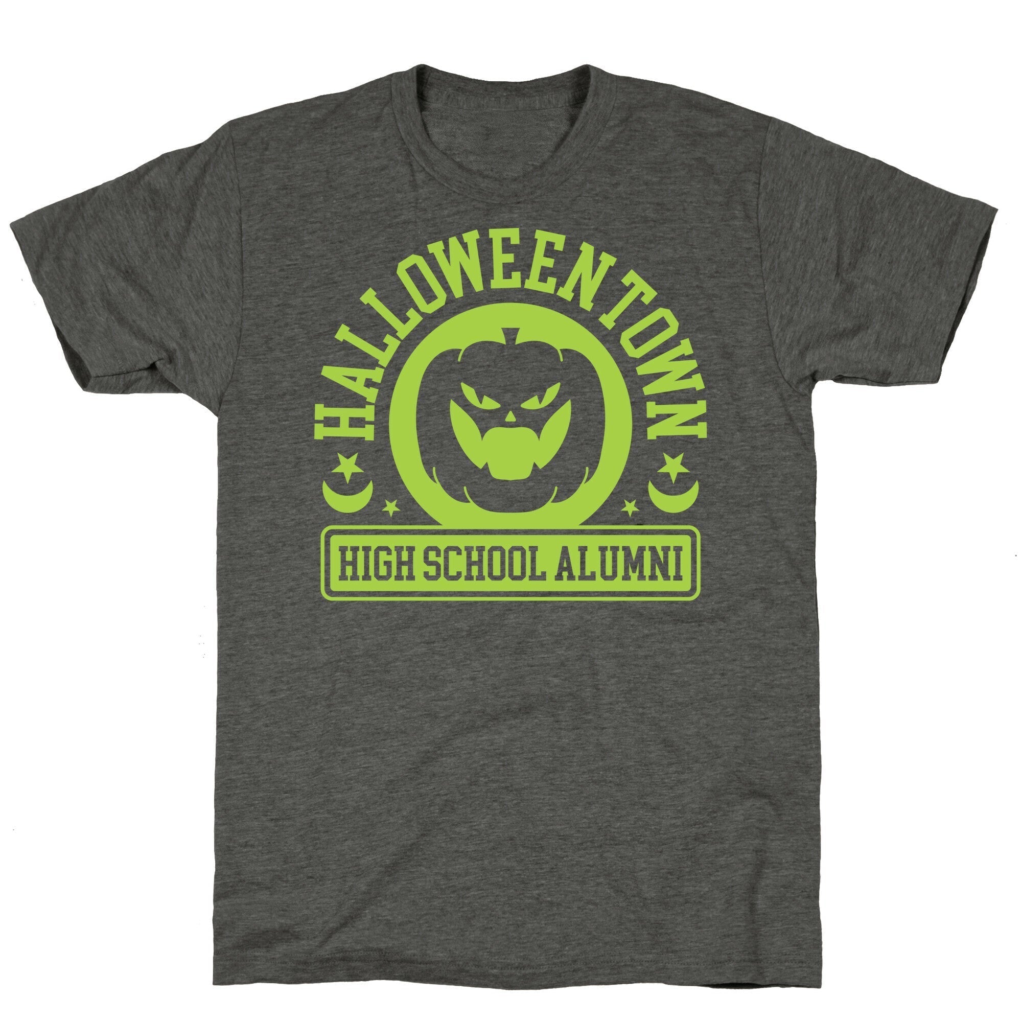 Halloween Town High School Alumni Unisex Triblend Tee Style001 Hoodie, Sweatshirt | PureTeeCo.com (Image 3)