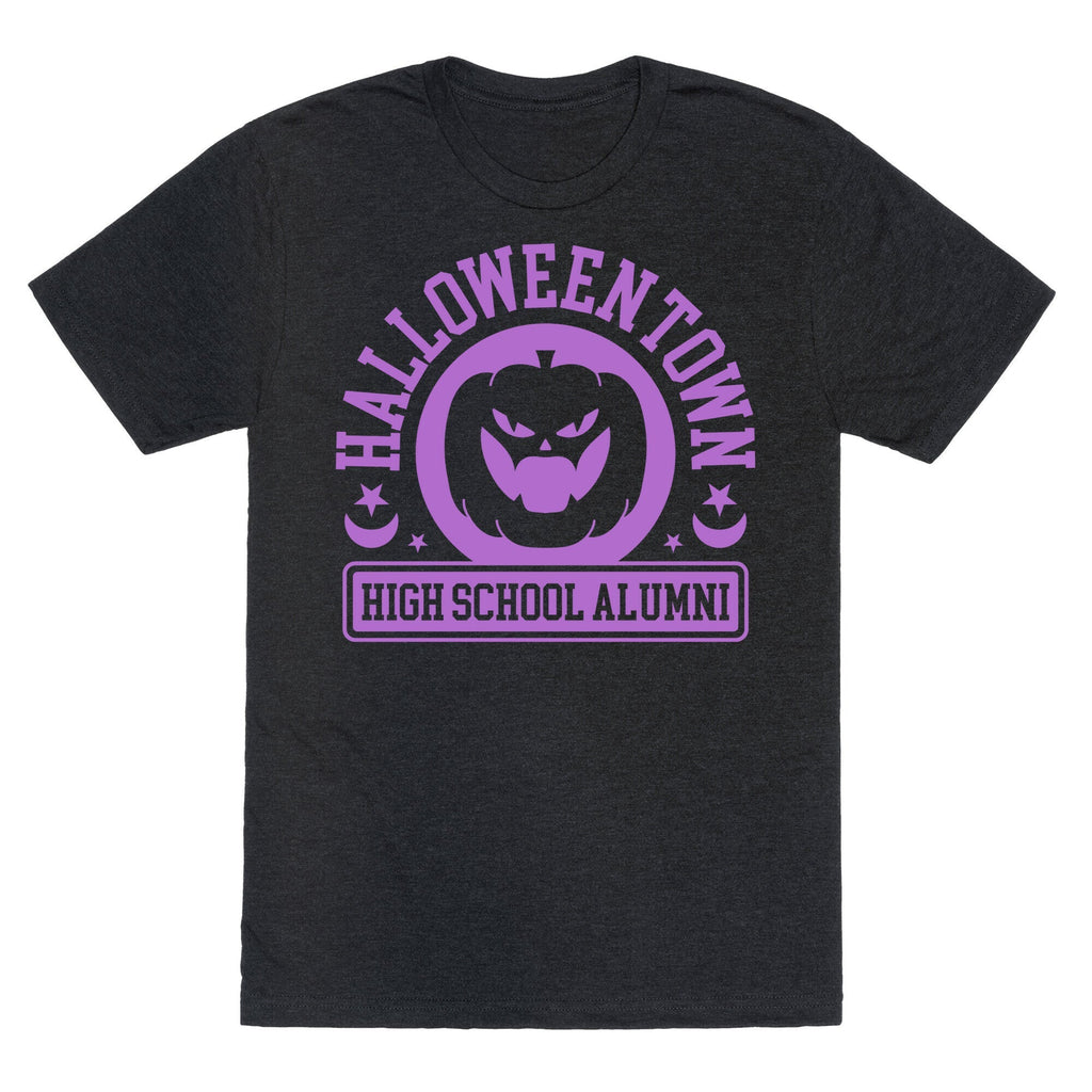 Halloween Town High School Alumni Unisex Triblend Tee Style002 Hoodie, Sweatshirt | PureTeeCo.com (Image 2)
