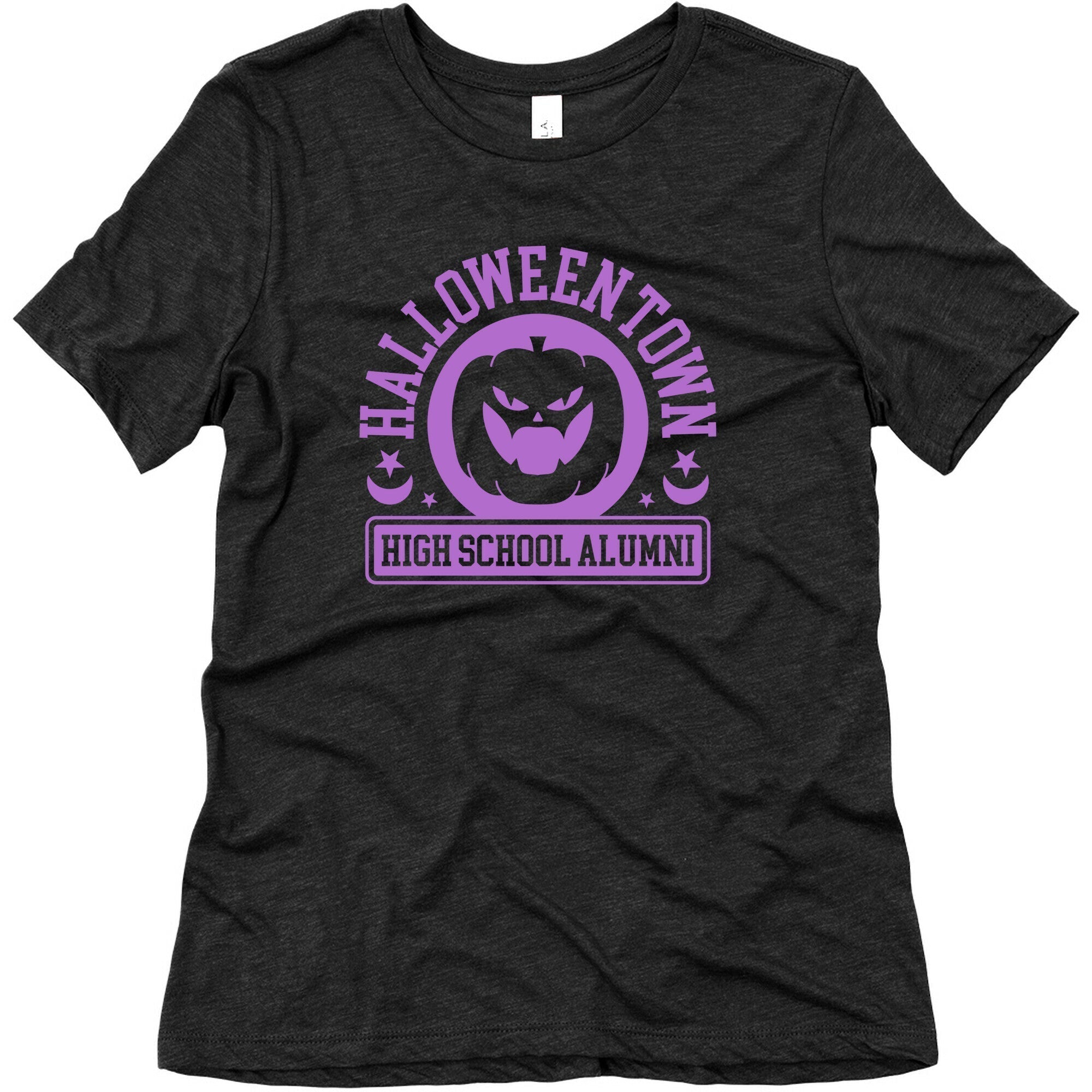 Halloween Town High School Alumni Womens Triblend Tee Style002 Hoodie, Sweatshirt | PureTeeCo.com (Image 3)