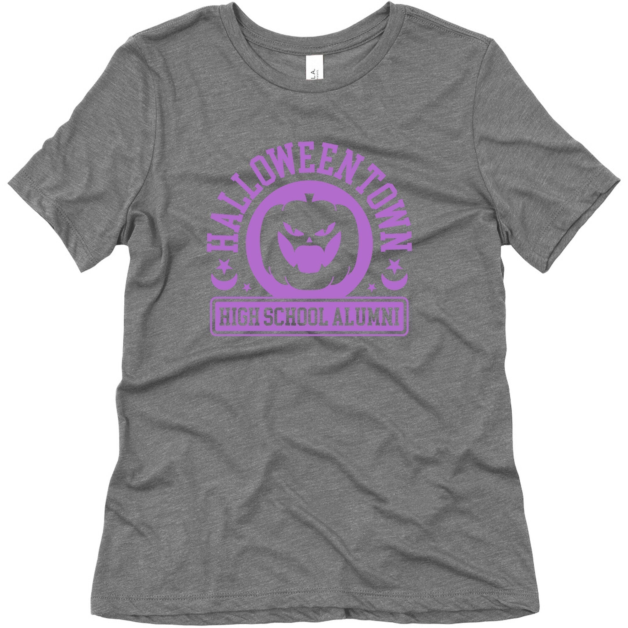 Halloween Town High School Alumni Womens Triblend Tee Style002 Hoodie, Sweatshirt | PureTeeCo.com (Image 4)