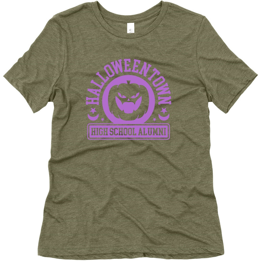 Halloween Town High School Alumni Womens Triblend Tee Style002 Hoodie, Sweatshirt | PureTeeCo.com (Image 5)