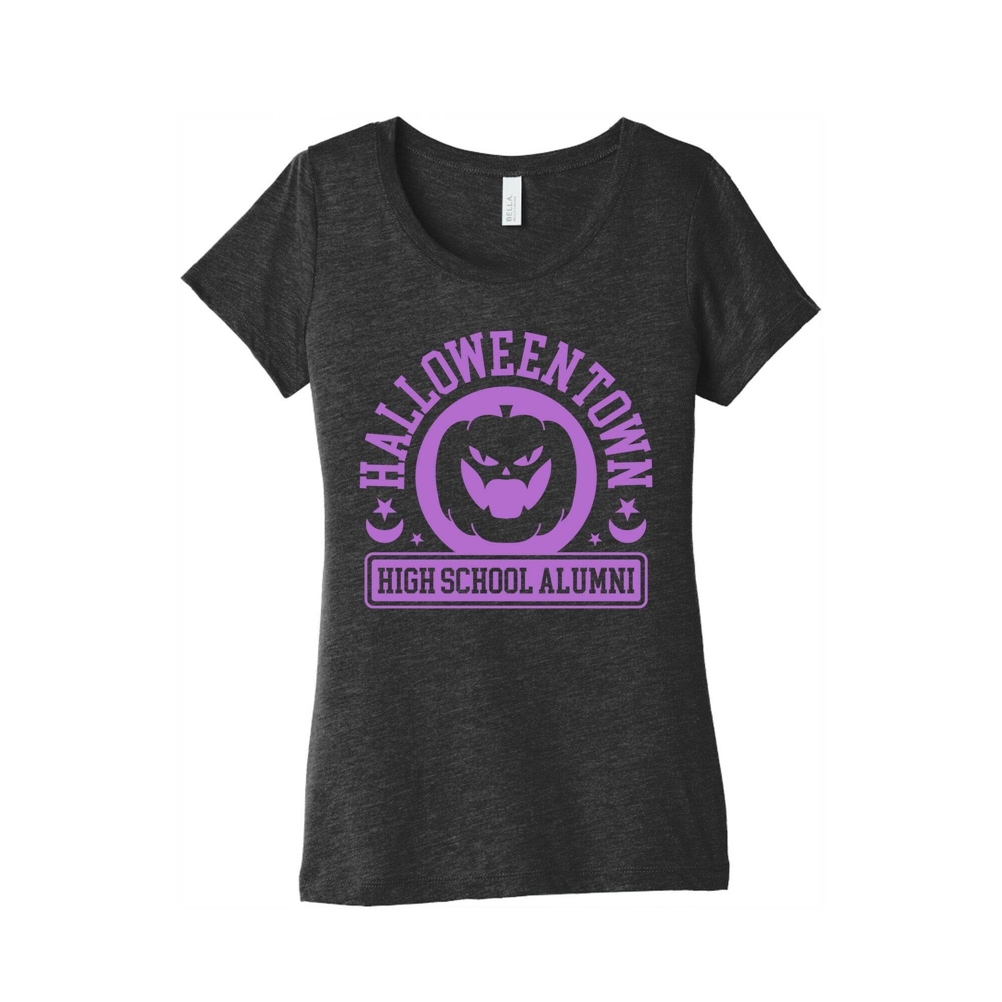 Halloween Town High School Alumni Womens Triblend Tee Style002 Hoodie, Sweatshirt | PureTeeCo.com (Image 1)