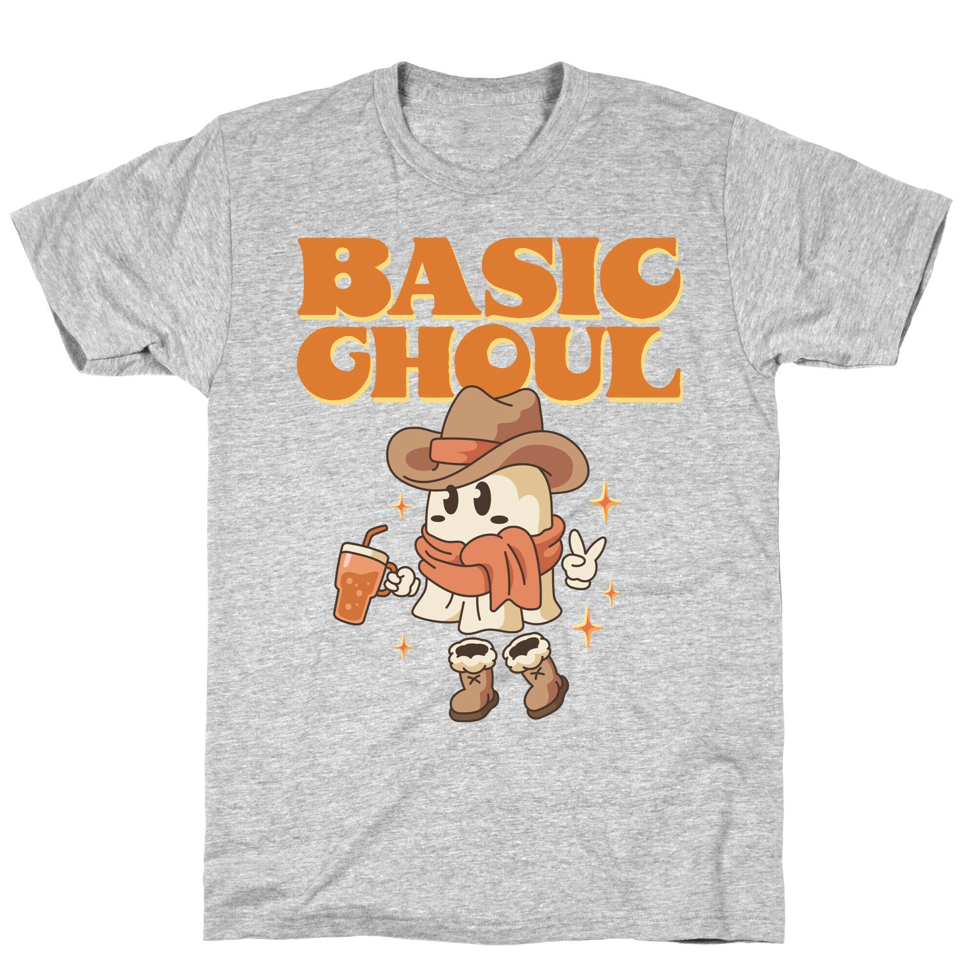 Basic Ghoul T-Shirt Hoodie, Sweatshirt | PureTeeCo.com (Image 1)