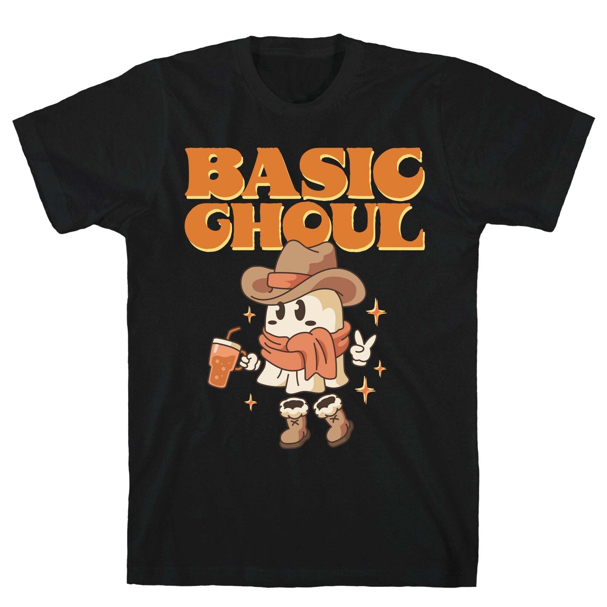 Basic Ghoul T-Shirt Hoodie, Sweatshirt | PureTeeCo.com (Image 2)