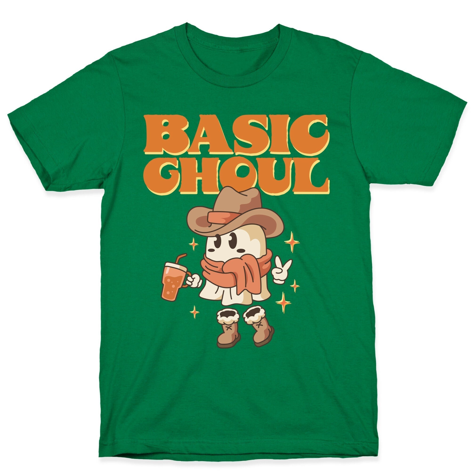 Basic Ghoul T-Shirt Hoodie, Sweatshirt | PureTeeCo.com (Image 3)