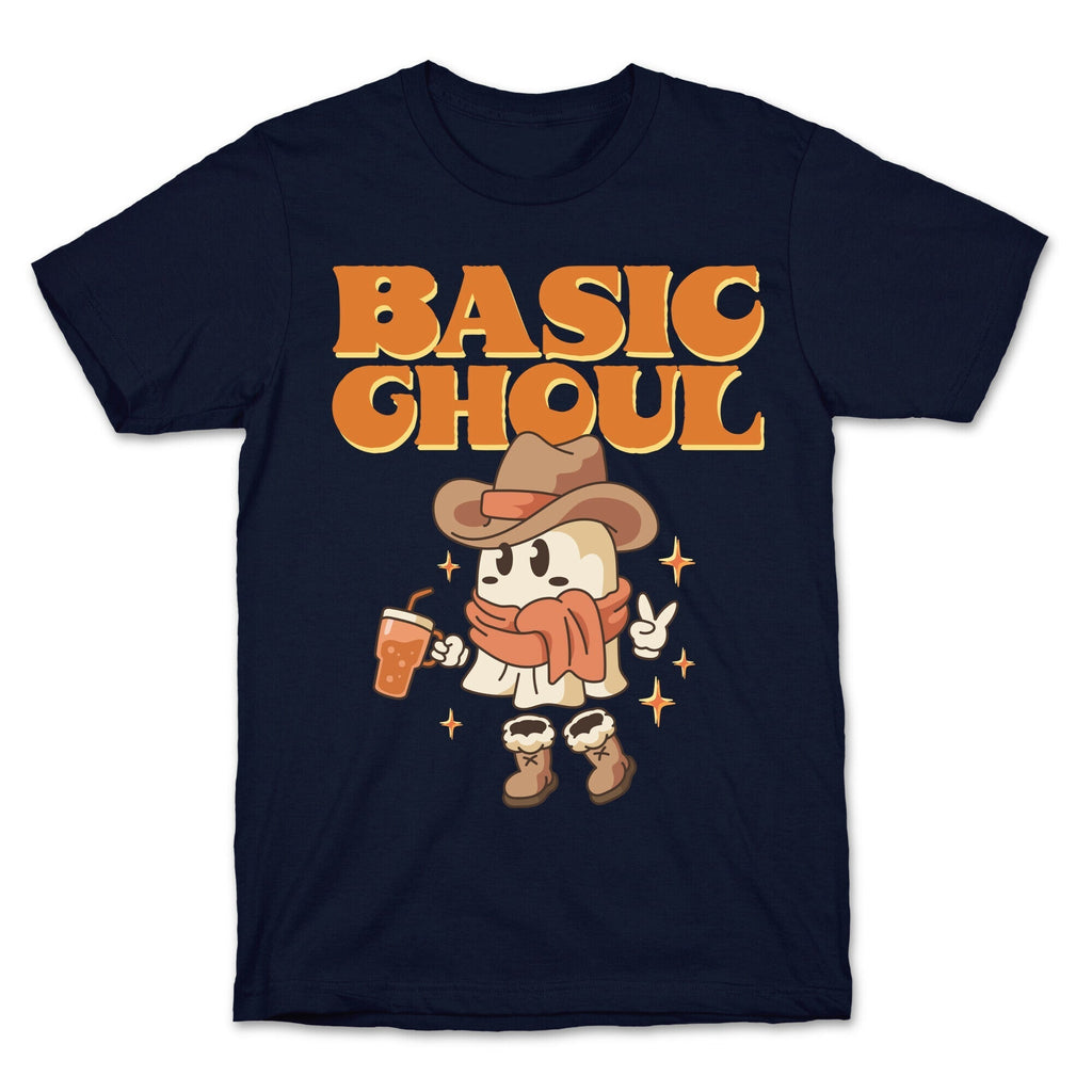 Basic Ghoul T-Shirt Hoodie, Sweatshirt | PureTeeCo.com (Image 4)