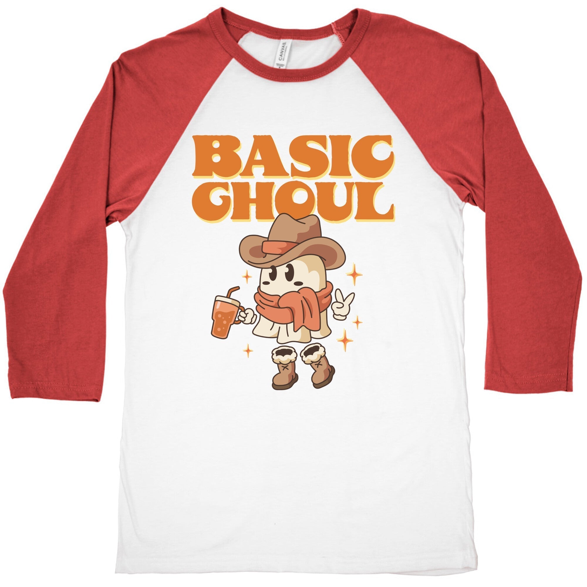 Basic Ghoul Baseball Tee Hoodie, Sweatshirt | PureTeeCo.com (Image 1)
