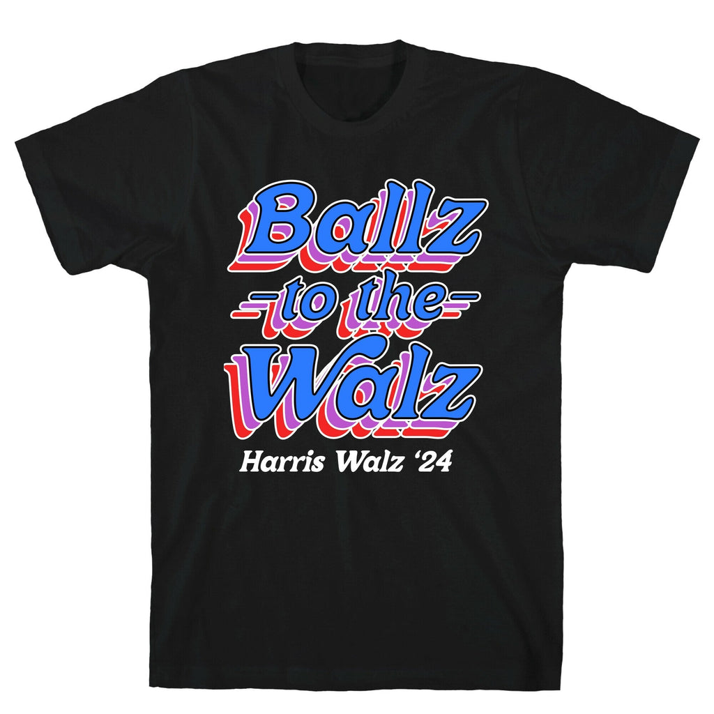 Ballz to the Walz (Harris Walz 2024) T-Shirt Style001 Hoodie, Sweatshirt | PureTeeCo.com (Image 2)