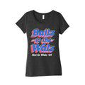Ballz to the Walz (Harris Walz 2024) Womens Triblend Tee Style001 Hoodie, Sweatshirt | PureTeeCo.com (Image 1)