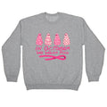 Ghost October Breast Cancer Awareness Crewneck Sweatshirt T-Shirts, Hoodie | PureTeeCo.com (Image 1)