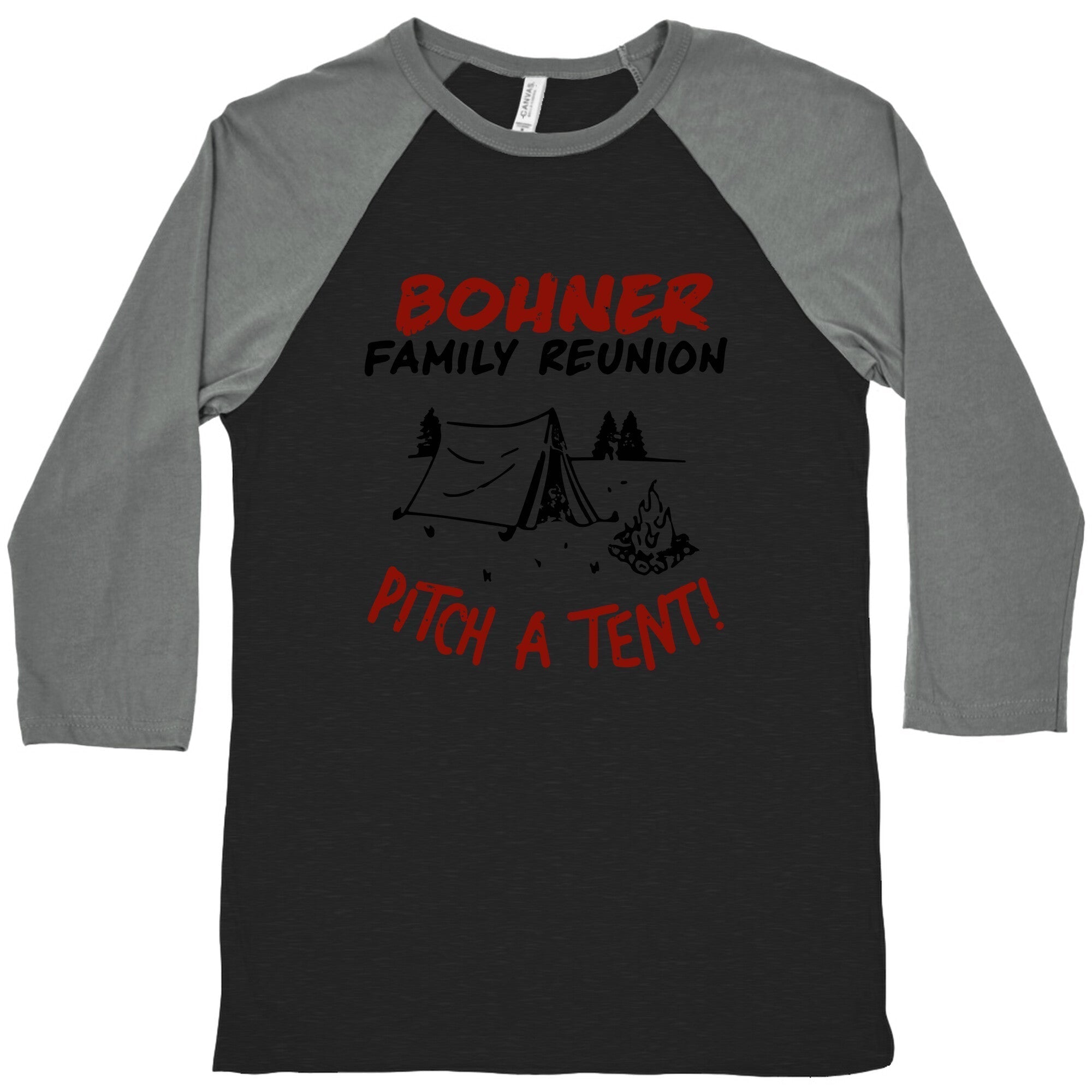 Bohner Family Reunion Baseball Tee Hoodie, Sweatshirt | PureTeeCo.com
