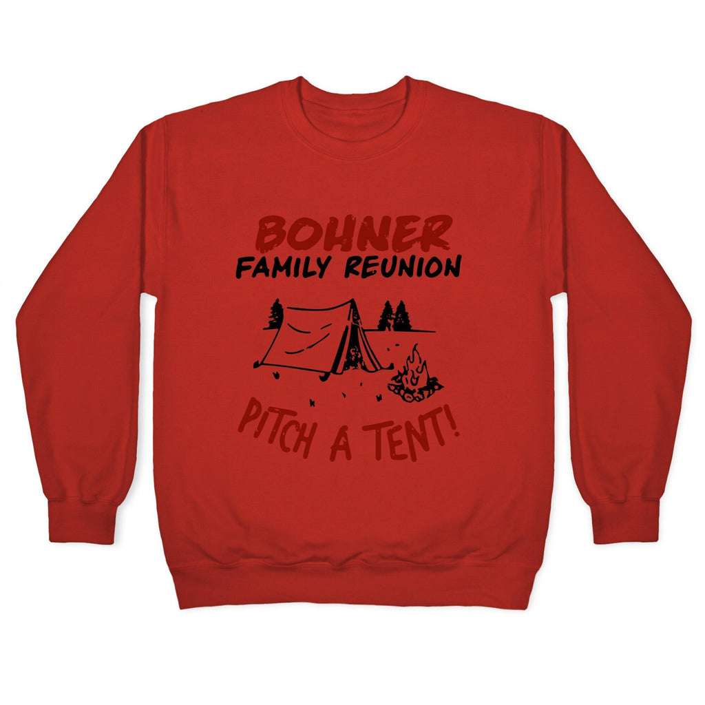 Bohner Family Reunion Crewneck Sweatshirt T-Shirts, Hoodie | PureTeeCo.com (Image 3)