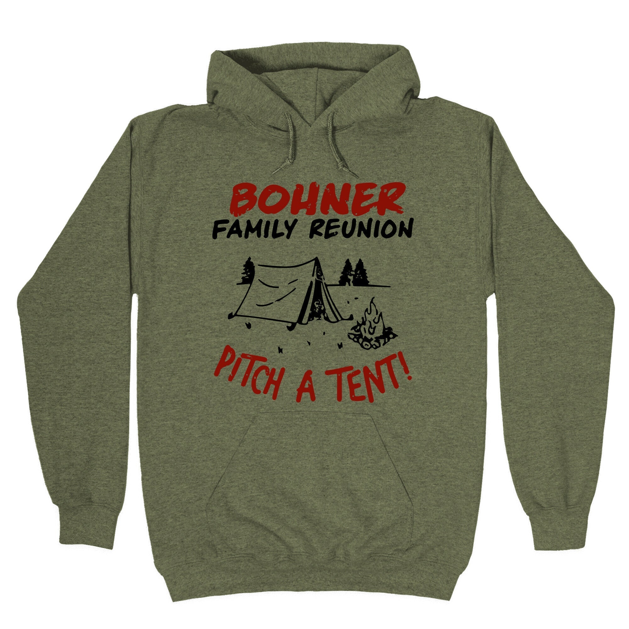 Bohner Family Reunion Hoodie T-Shirts, Sweatshirt | PureTeeCo.com (Image 4)