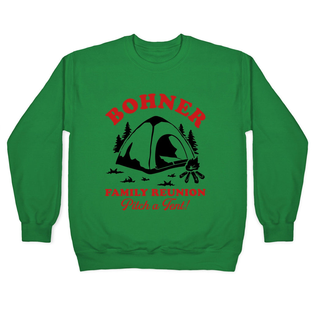 Bohner Family Reunion Crewneck Sweatshirt Style001 T-Shirts, Hoodie | PureTeeCo.com (Image 2)