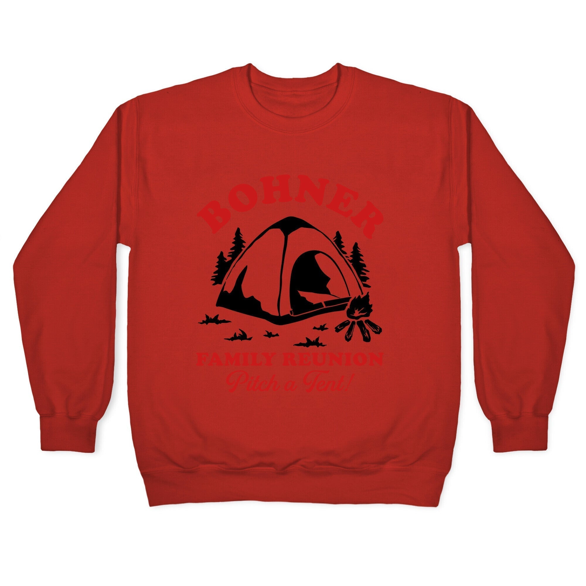Bohner Family Reunion Crewneck Sweatshirt Style001 T-Shirts, Hoodie | PureTeeCo.com (Image 3)