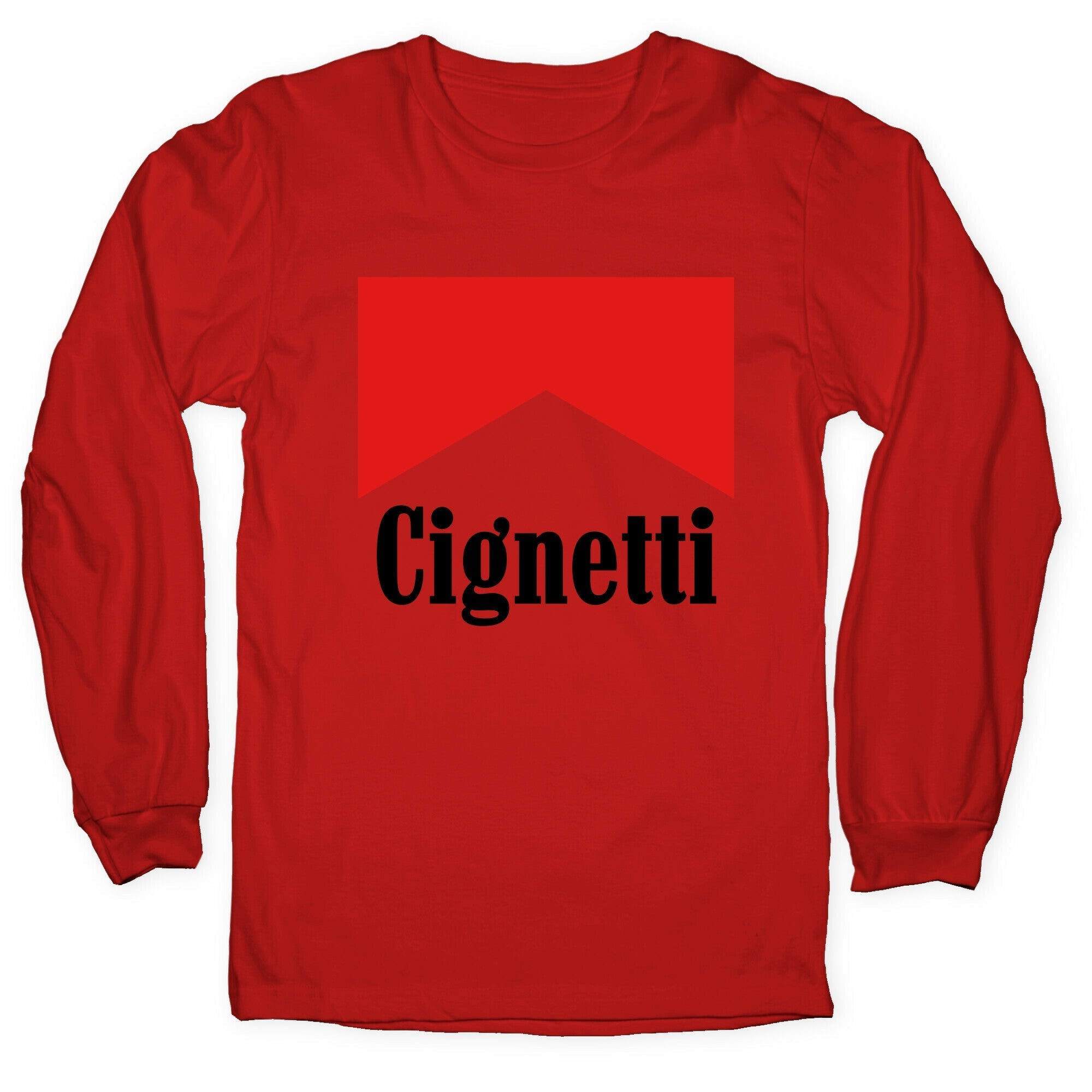 Cignetti Longsleeve Tee Hoodie, Sweatshirt | PureTeeCo.com (Image 2)