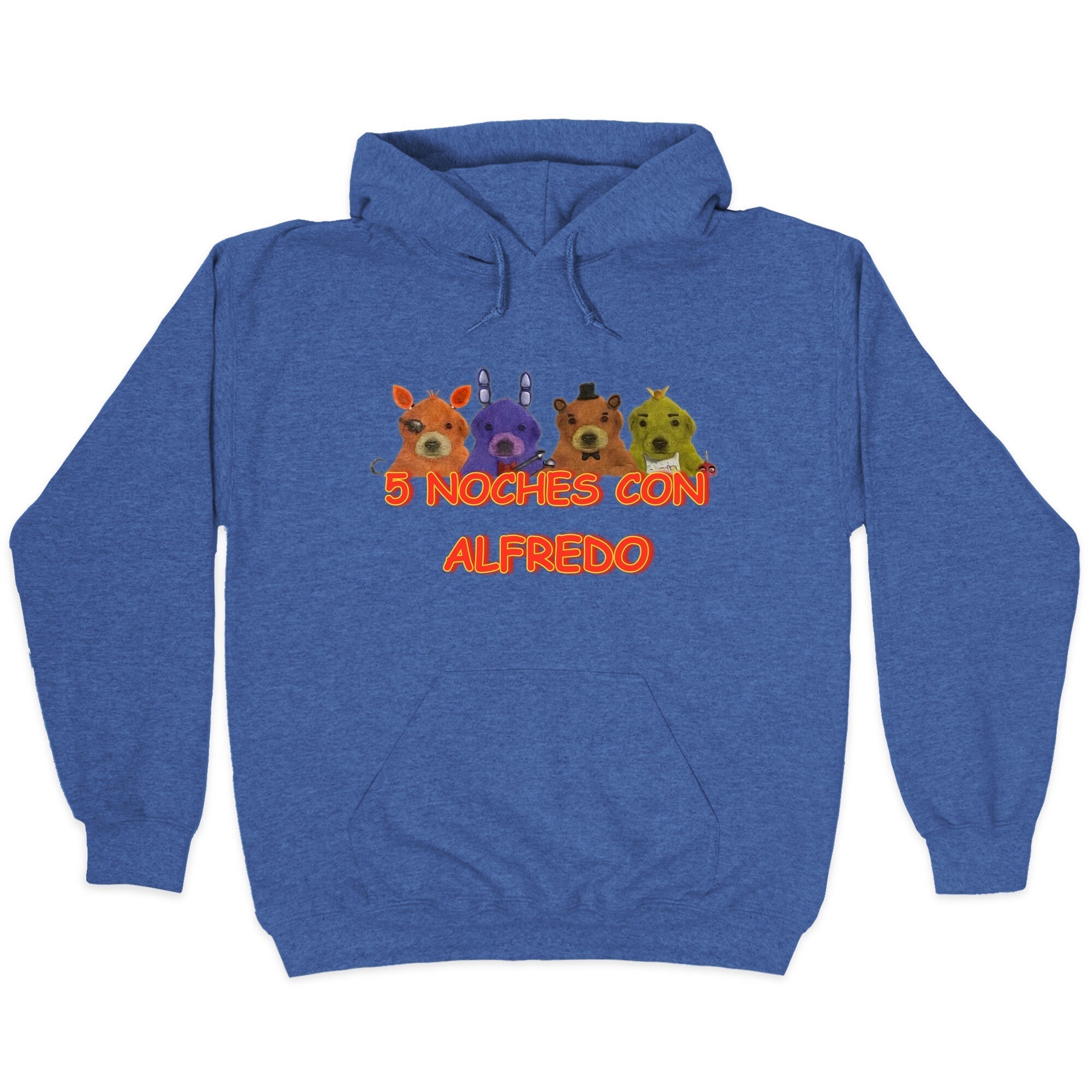 5 Noches Con Alfredo Hoodie T-Shirts, Sweatshirt | PureTeeCo.com (Image 2)