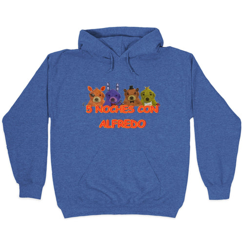 5 Noches Con Alfredo Hoodie T-Shirts, Sweatshirt | PureTeeCo.com (Image 2)