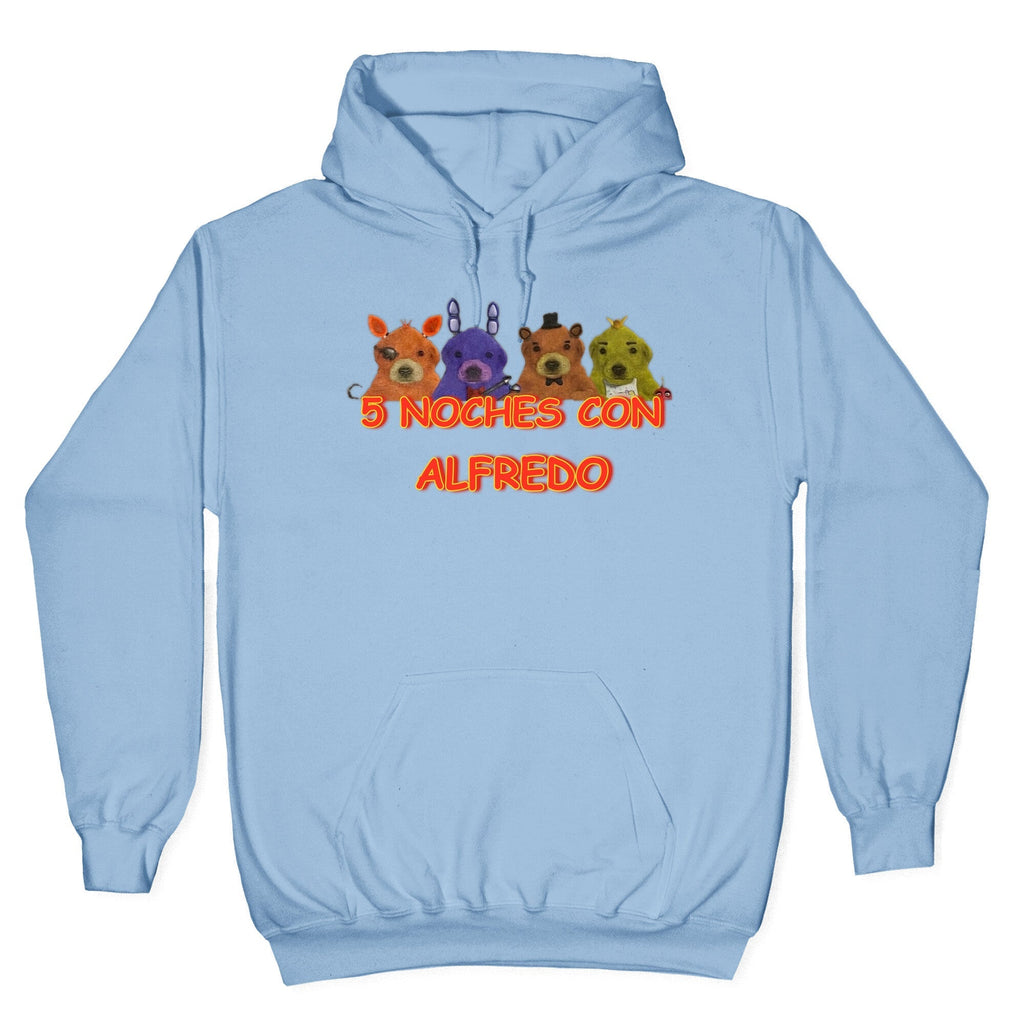5 Noches Con Alfredo Hoodie T-Shirts, Sweatshirt | PureTeeCo.com (Image 4)