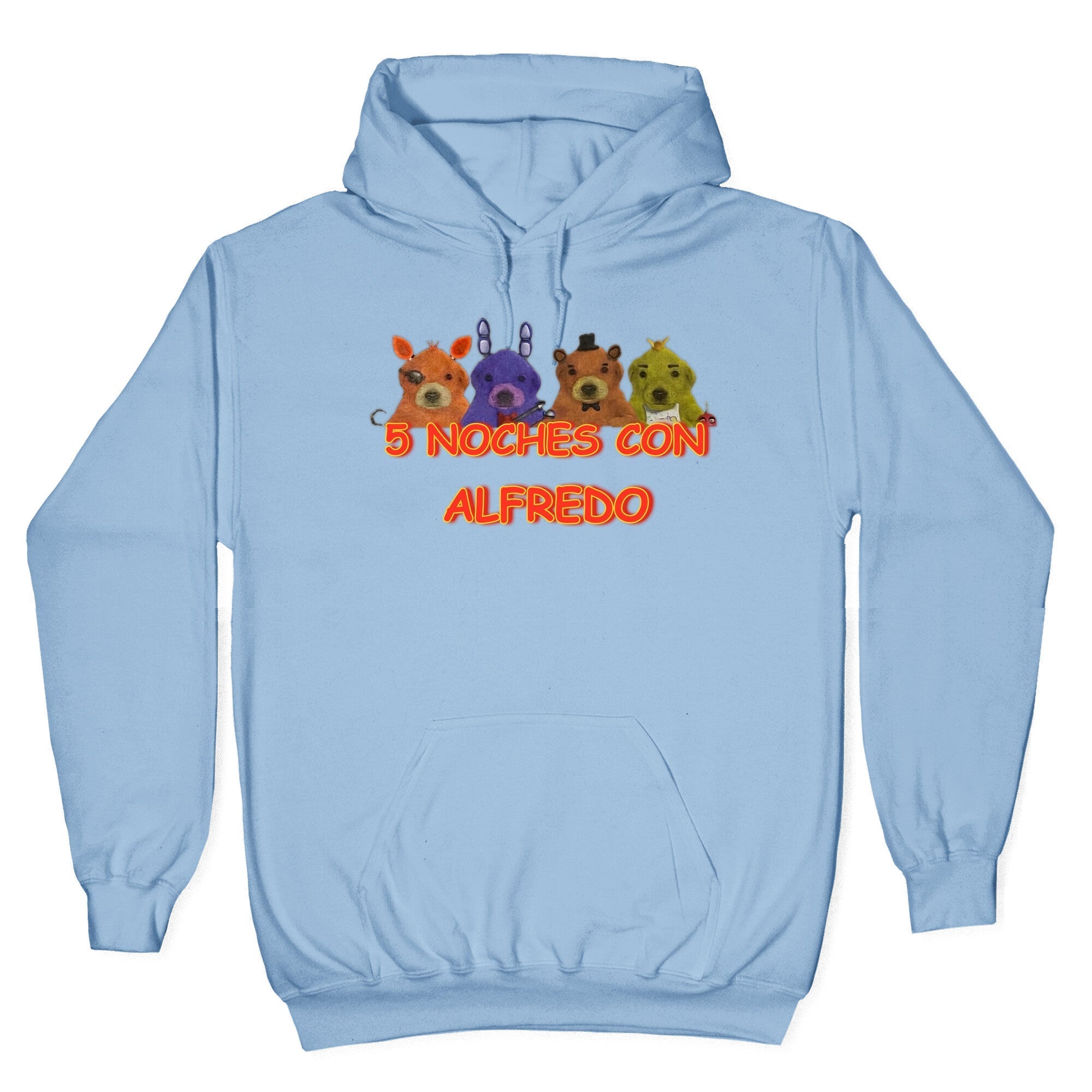 5 Noches Con Alfredo Hoodie T-Shirts, Sweatshirt | PureTeeCo.com (Image 4)