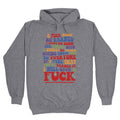 A Fuck Must Be Earned Hoodie T-Shirts, Sweatshirt | PureTeeCo.com (Image 1)