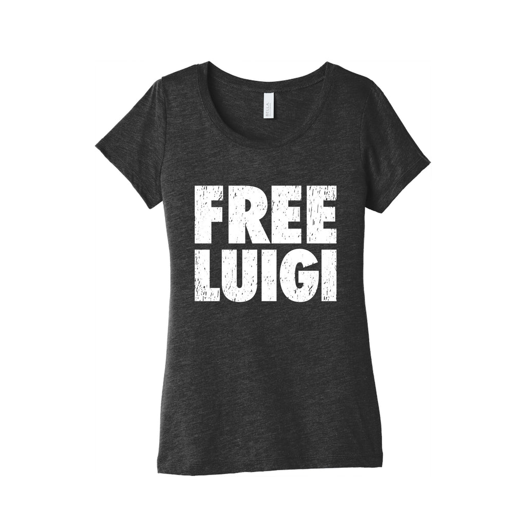 Free Luigi Womens Triblend Tee Style001 Hoodie, Sweatshirt | PureTeeCo.com (Image 1)