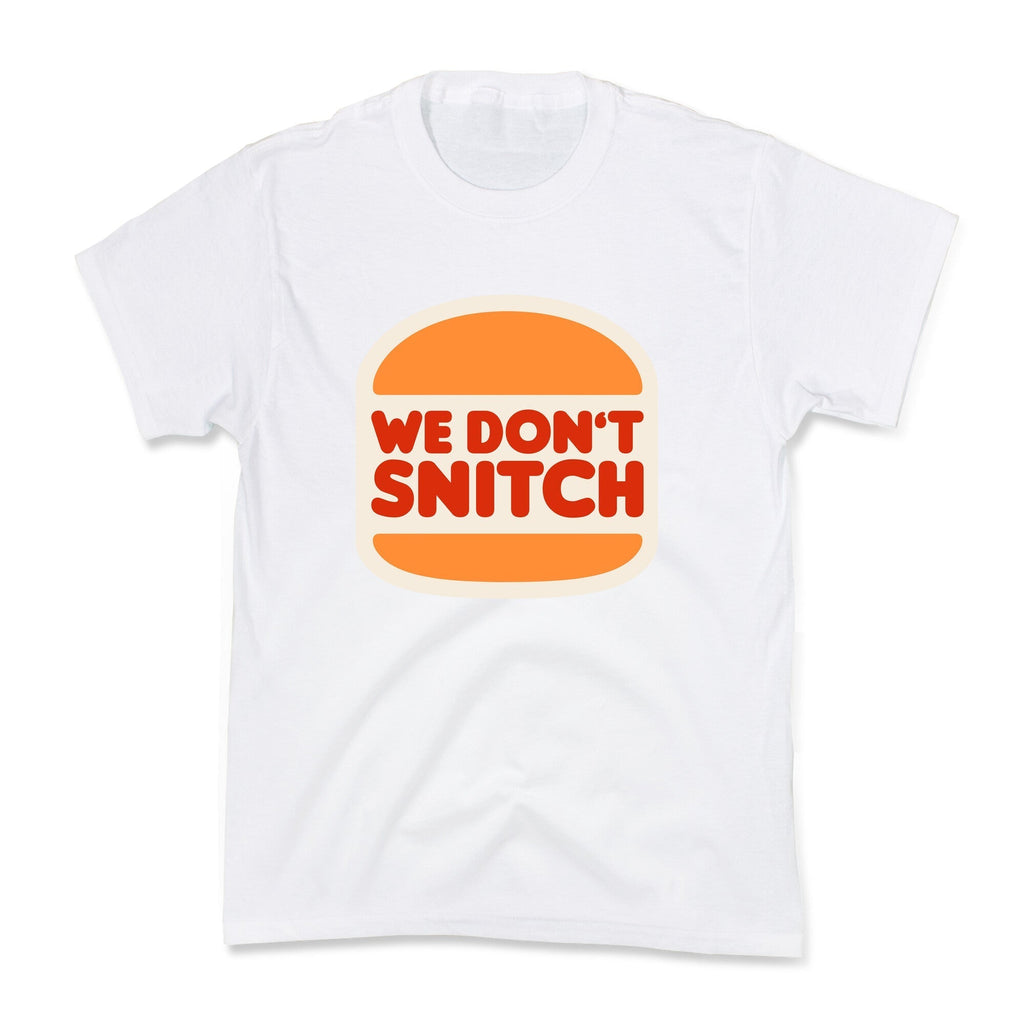BK We Dont Snitch Luigi Mangione Kids Tee Hoodie, Sweatshirt | PureTeeCo.com (Image 3)