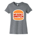 BK We Dont Snitch Luigi Mangione Womens Cotton Tee Hoodie, Sweatshirt | PureTeeCo.com (Image 1)