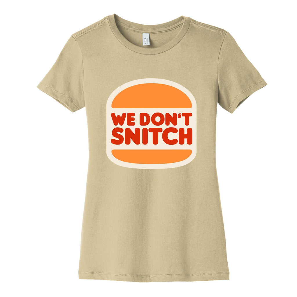 BK We Dont Snitch Luigi Mangione Womens Cotton Tee Hoodie, Sweatshirt | PureTeeCo.com (Image 3)