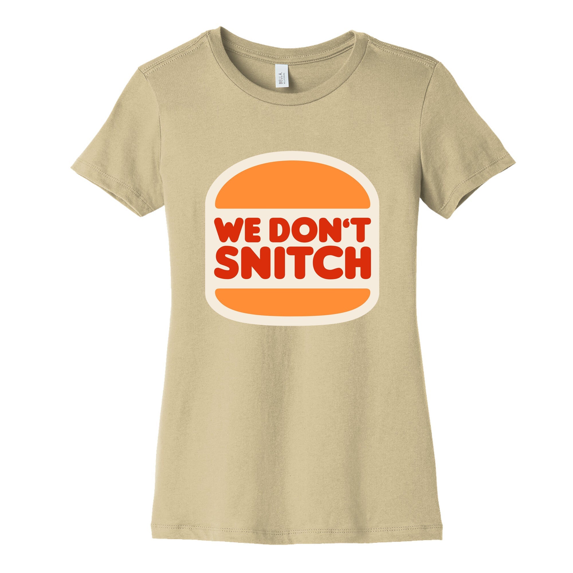 BK We Dont Snitch Luigi Mangione Womens Cotton Tee Hoodie, Sweatshirt | PureTeeCo.com (Image 3)