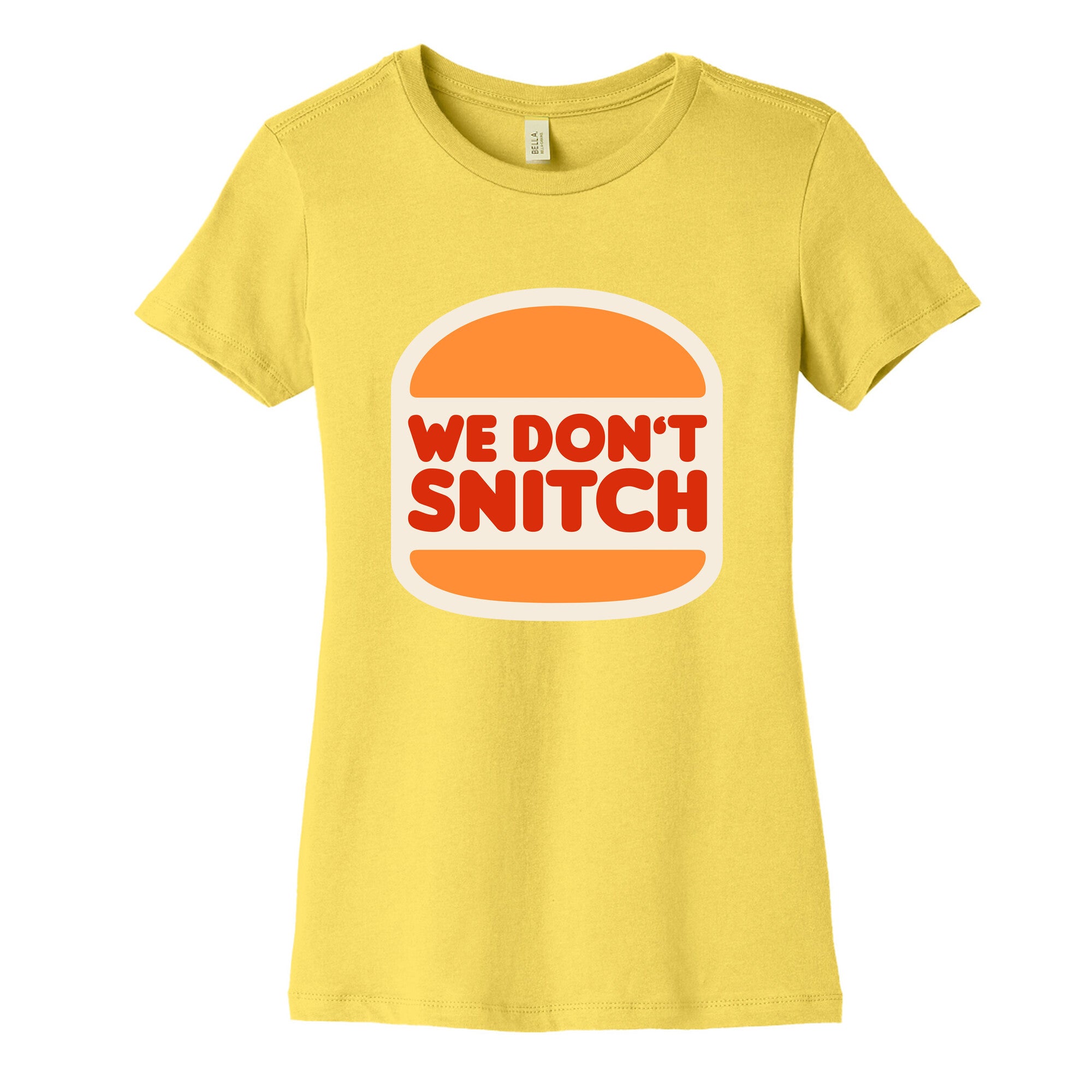 BK We Dont Snitch Luigi Mangione Womens Cotton Tee Hoodie, Sweatshirt | PureTeeCo.com (Image 5)