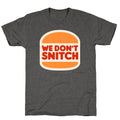 BK We Dont Snitch Luigi Mangione Unisex Triblend Tee Hoodie, Sweatshirt | PureTeeCo.com (Image 1)
