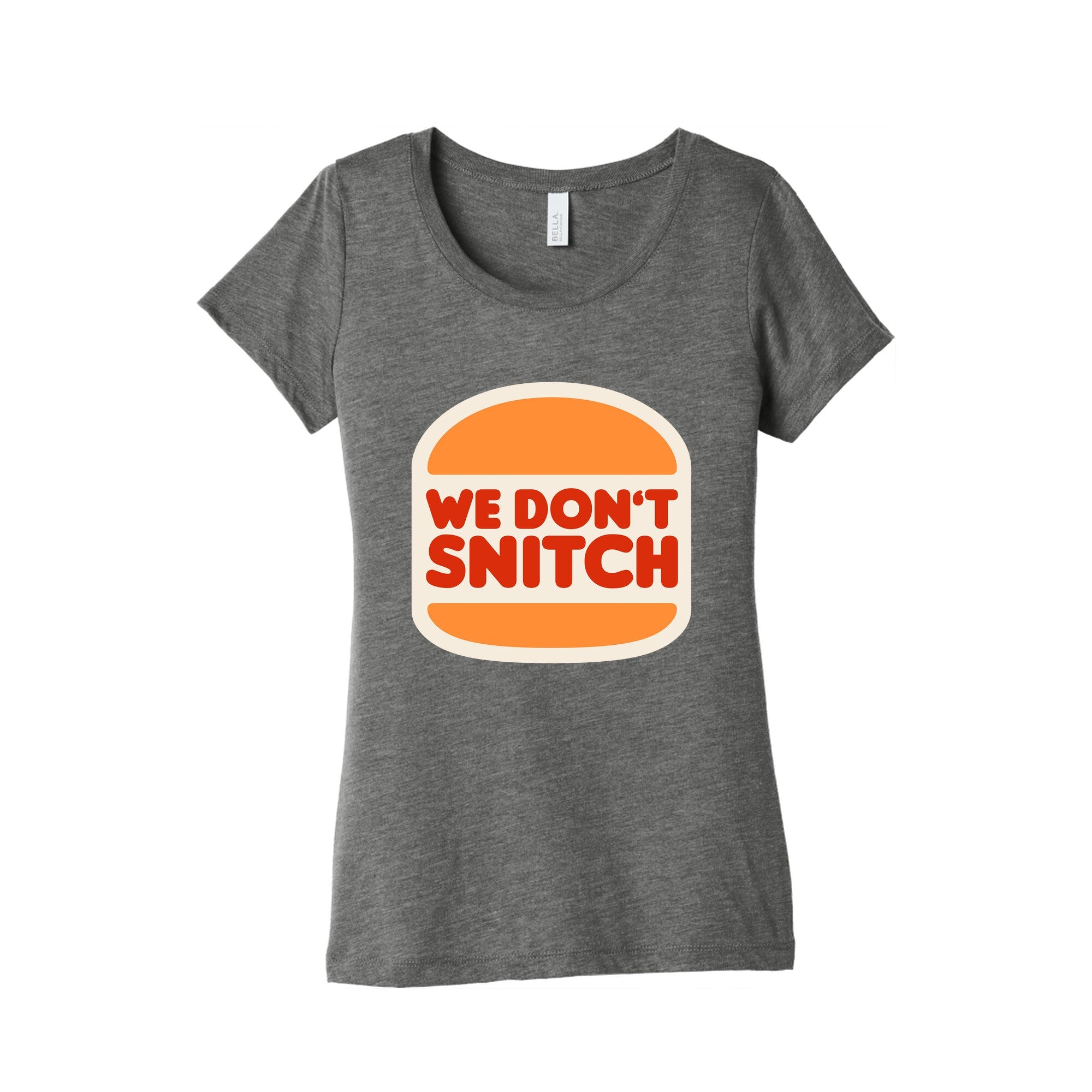 BK We Dont Snitch Luigi Mangione Womens Triblend Tee Hoodie, Sweatshirt | PureTeeCo.com