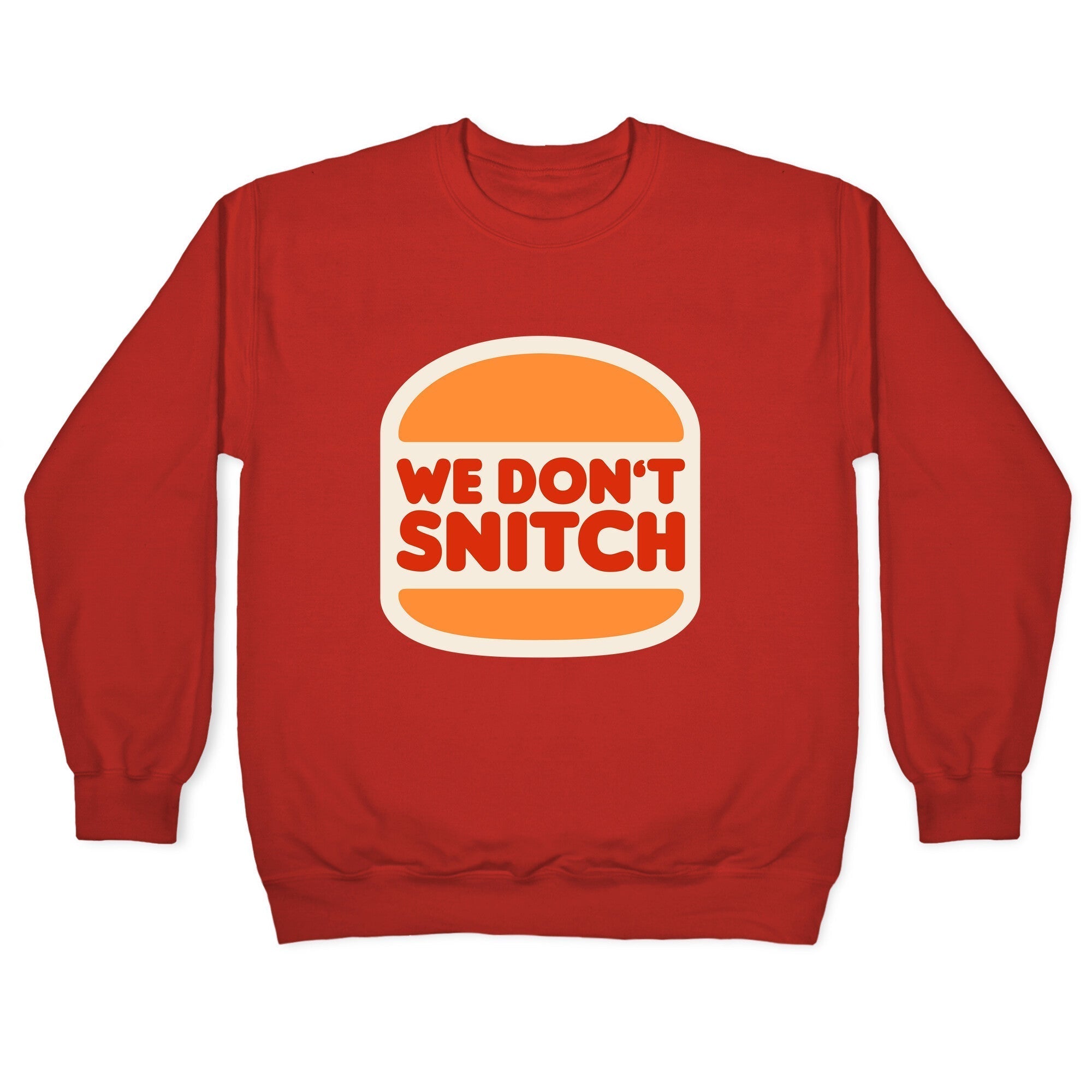 BK We Dont Snitch Luigi Mangione Crewneck Sweatshirt T-Shirts, Hoodie | PureTeeCo.com (Image 3)