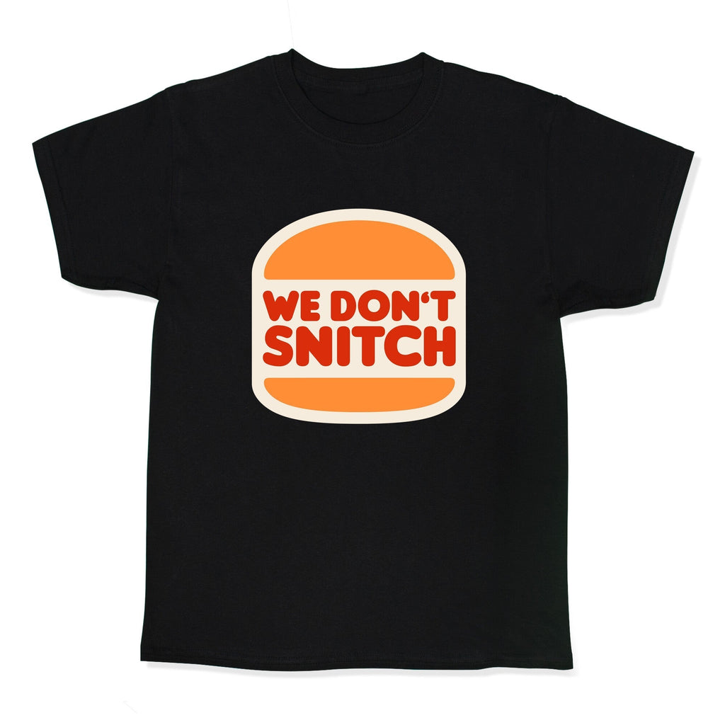BK We Dont Snitch Luigi Mangione Kids Tee Style001 Hoodie, Sweatshirt | PureTeeCo.com (Image 1)