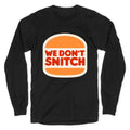 BK We Dont Snitch Luigi Mangione Longsleeve Tee Style001 Hoodie, Sweatshirt | PureTeeCo.com (Image 1)