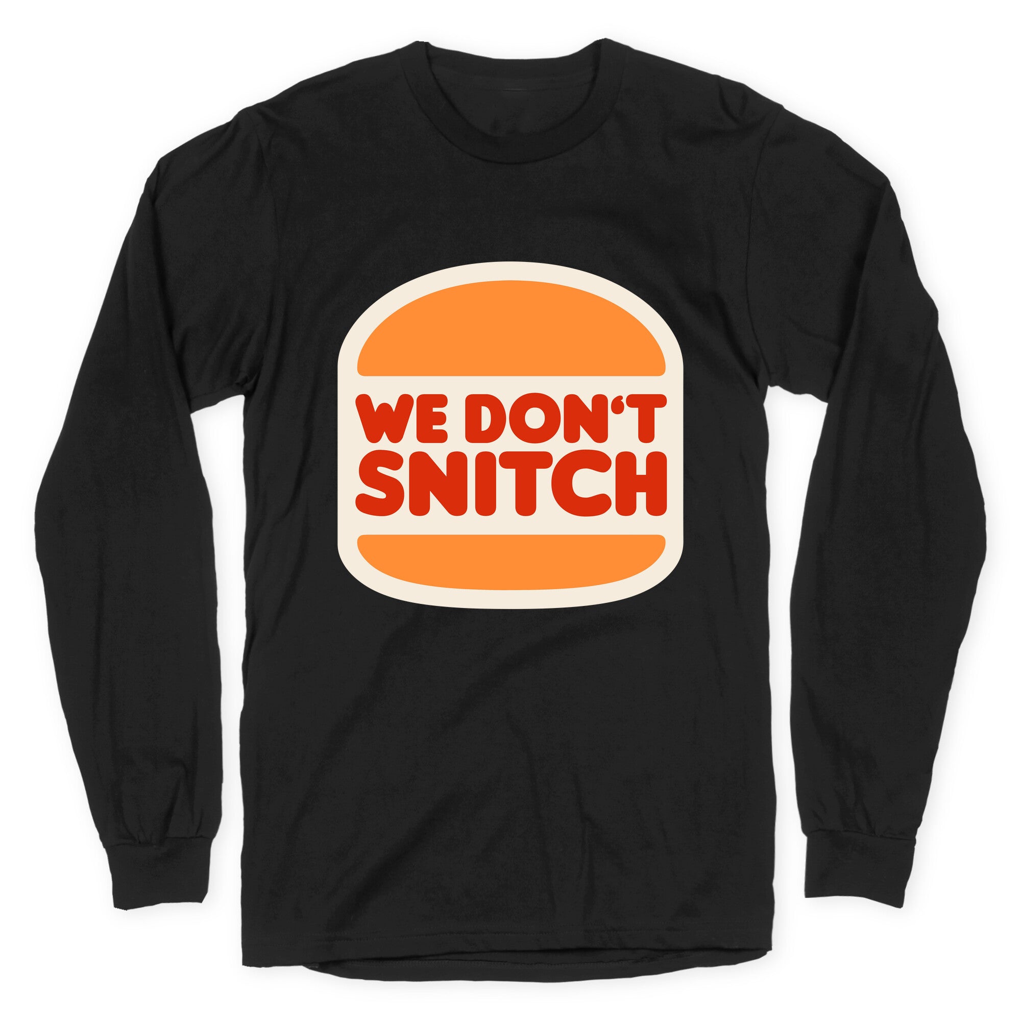 BK We Dont Snitch Luigi Mangione Longsleeve Tee Style001 Hoodie, Sweatshirt | PureTeeCo.com (Image 1)