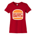 BK We Dont Snitch Luigi Mangione Womens Cotton Tee Style001 Hoodie, Sweatshirt | PureTeeCo.com