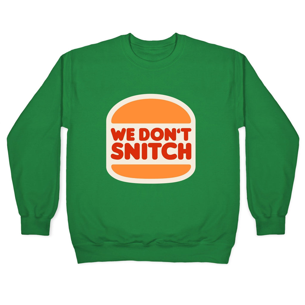 BK We Dont Snitch Luigi Mangione Crewneck Sweatshirt Style001 T-Shirts, Hoodie | PureTeeCo.com (Image 3)
