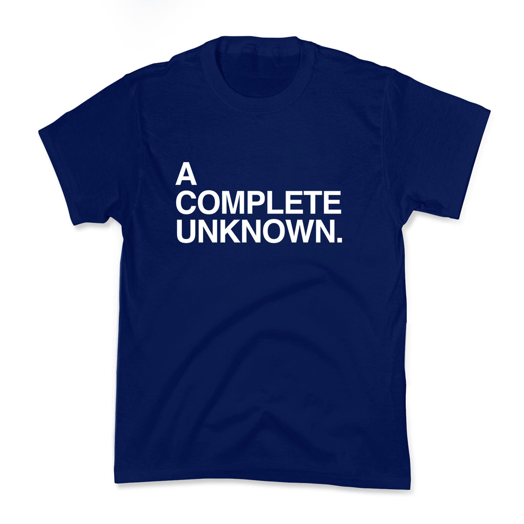 A Complete Unknown Kids Tee Hoodie, Sweatshirt | PureTeeCo.com (Image 2)