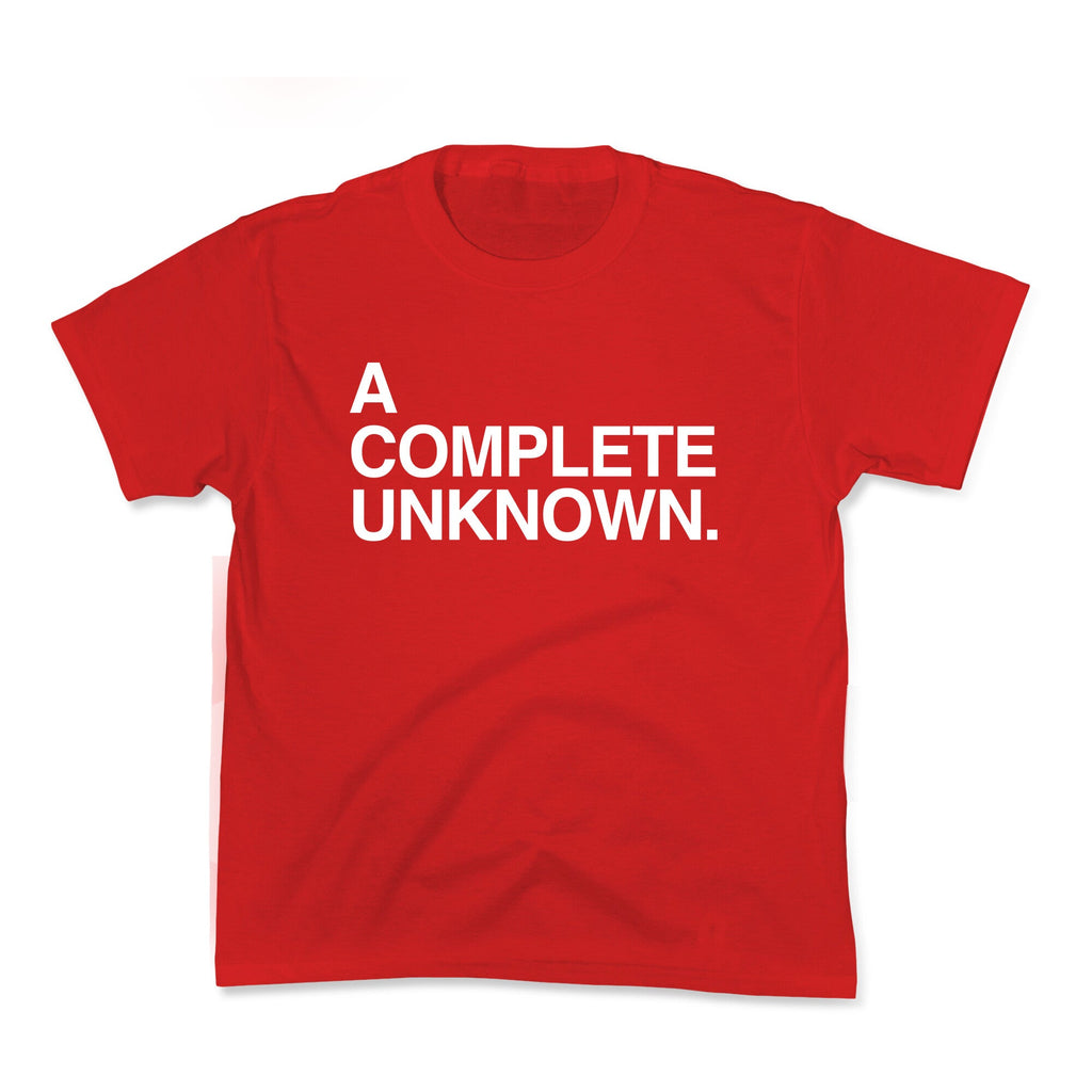 A Complete Unknown Kids Tee Hoodie, Sweatshirt | PureTeeCo.com (Image 3)